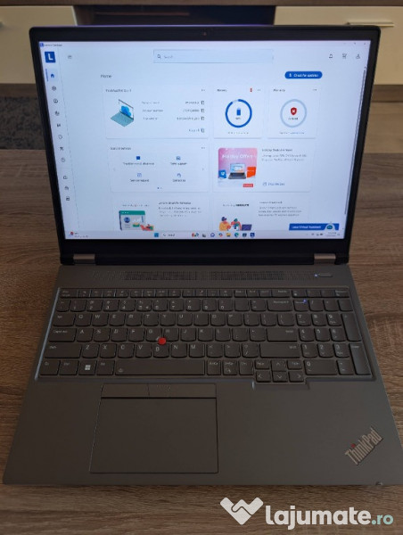 Lenovo P16 Gen1, Intel i7-12850HX, 64GB RAM, 1TB SSD, NVIDIA RTX A2000 