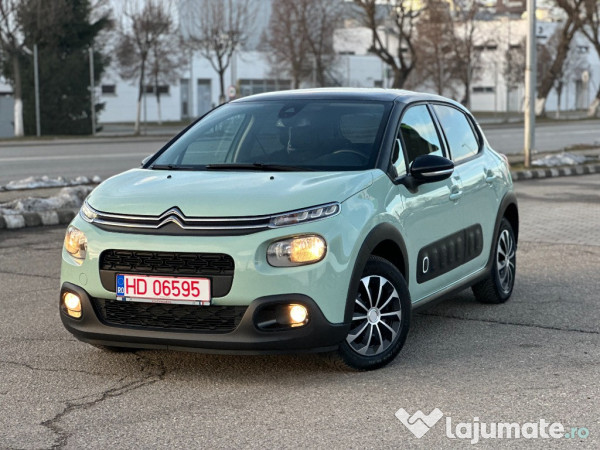 Citroen C3*navigatie*1.5 diesel*panoramic*led*af.2019*factura*euro 6!