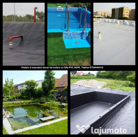 Folie pentru hidroizolatii lac,bazine 