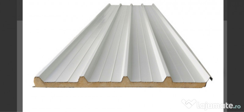 Panouri Sandwich, Țiglă Metalică, Tablă cutata 