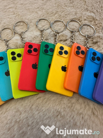 Breloc personalizat iPhone miniatură 