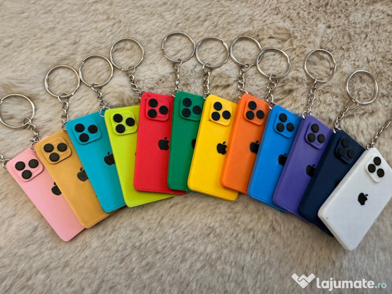 Breloc personalizat iPhone miniatură 