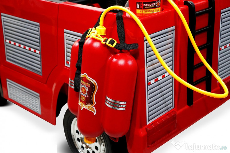 Masinuta electrica pompieri fire truck hollicy 90w premium 