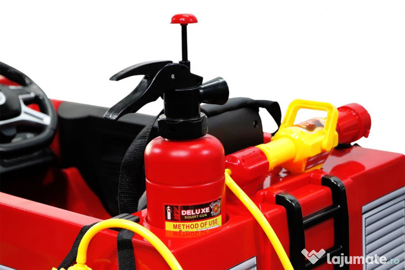 Masinuta electrica pompieri fire truck hollicy 90w premium 