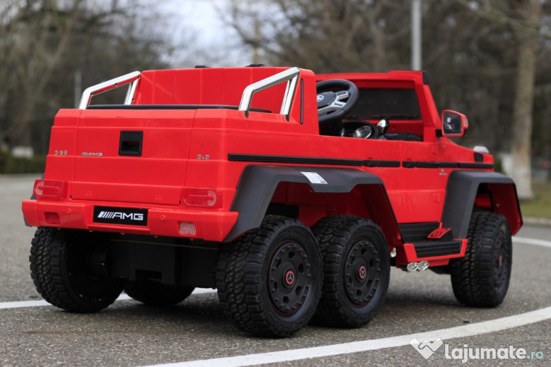 Masinuta electrica Mercedes G63 6x6 270W cu Scaun adult 