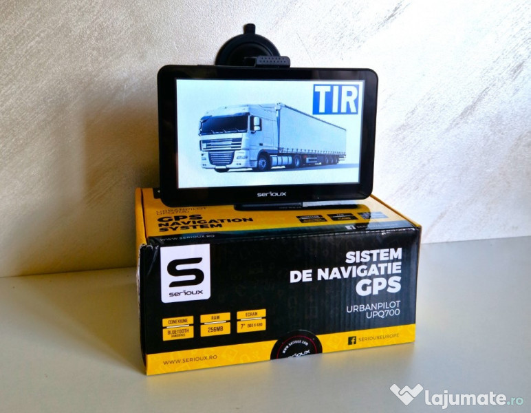 Navigator GPS -SERIOUX 7"inch, NOI,TIR.Truck,Camion,3.5T, Actualizate 