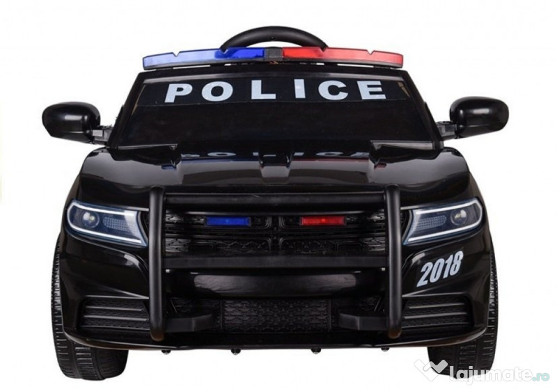 Masinuta electrica de politie, Kinderauto JC666 2x35W 12V 