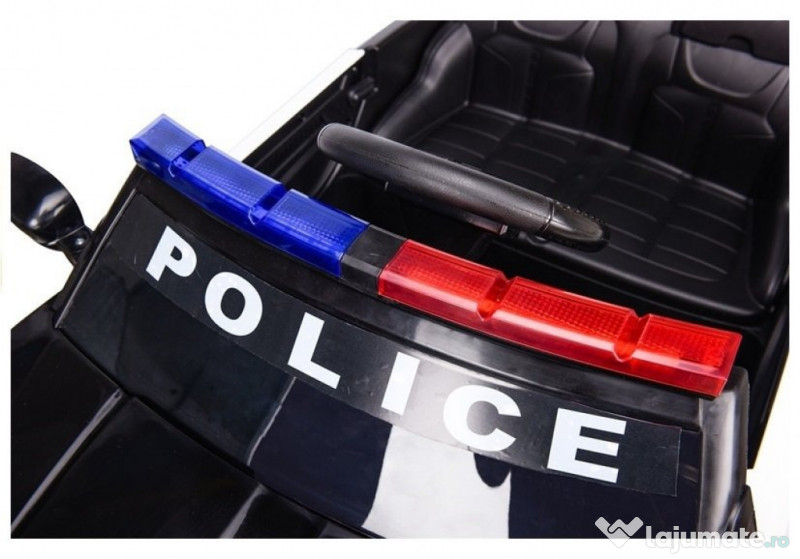 Masinuta electrica de politie, Kinderauto JC666 2x35W 12V 