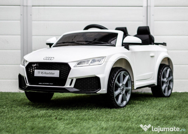 Masinuta electrica pentru copii, Audi TTRS 2x 35W 12V White