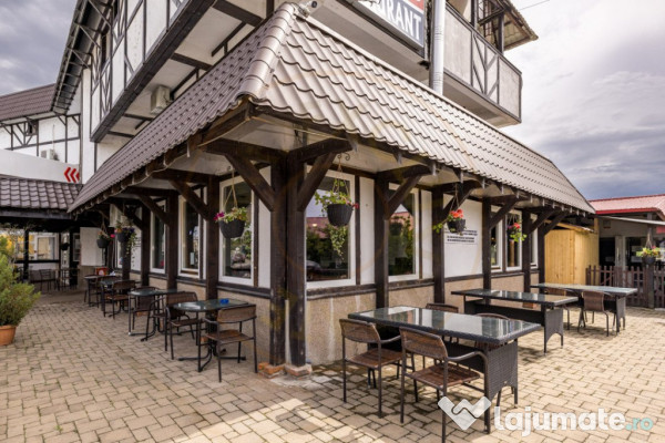 Motel, camping, piscina si lacuri de pescuit pe un teren de 