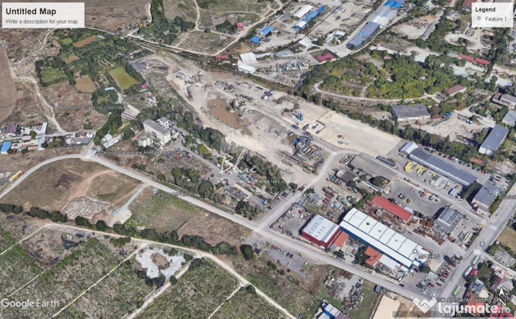Teren situat in Zona Industriala pozitionat perfect pentru c 