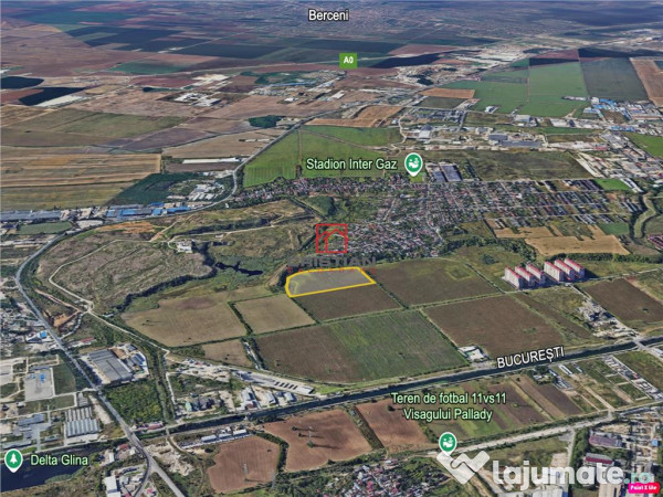 Teren Splaiul Unirii - Popesti Leordeni, ILFOV 