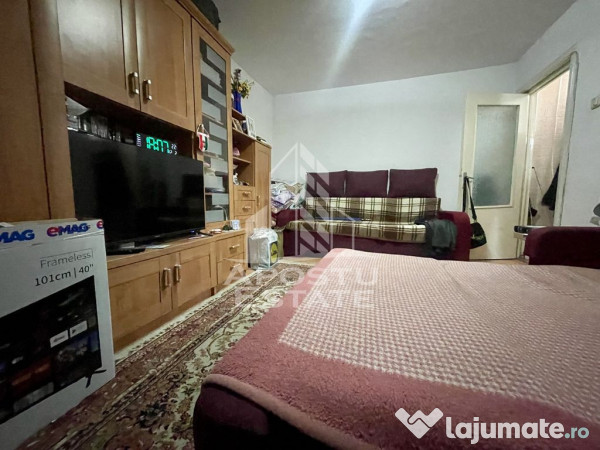 Apartament cu o camera la etajul 2, zona Buziasului 