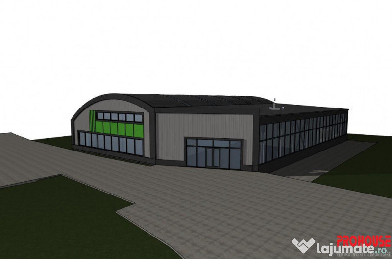 Moinesti- Hala 1.300 mp- se configureaza si compartimenteaza 