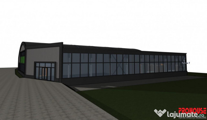 Moinesti- Hala 1.300 mp- se configureaza si compartimenteaza 
