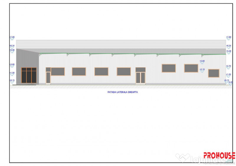 Moinesti- Hala 1.300 mp- se configureaza si compartimenteaza 