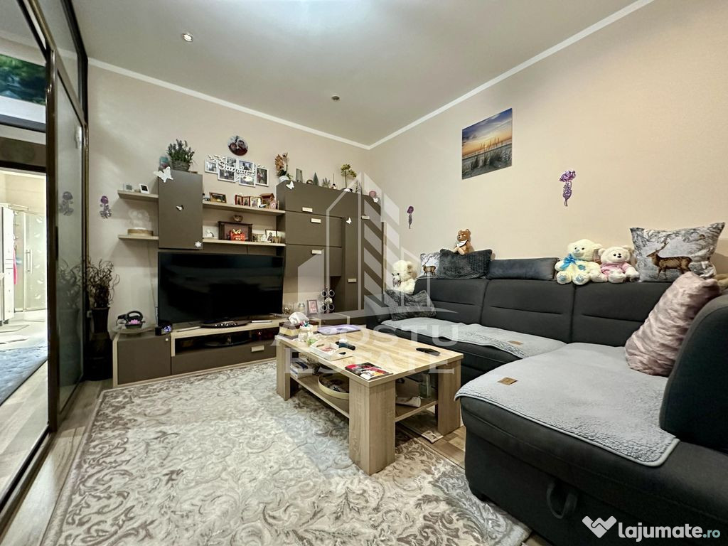 Apartament cu 3 camere in Giroc, complet mobilat si utilat. 