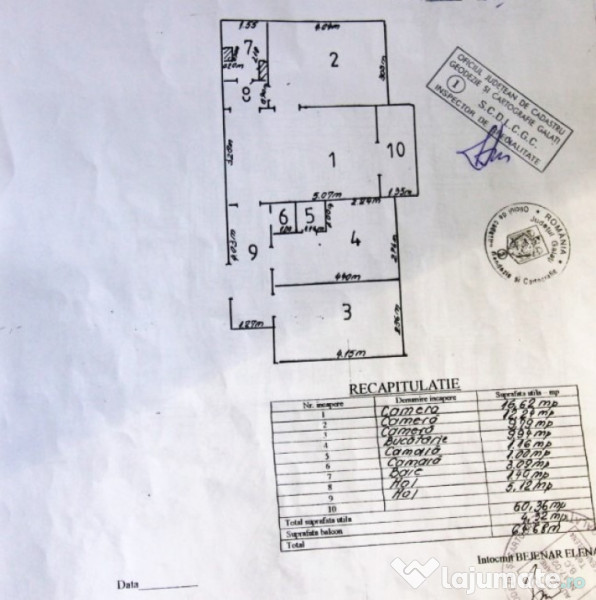 Apartament cu 3 camere in Micro 19 la Parma 