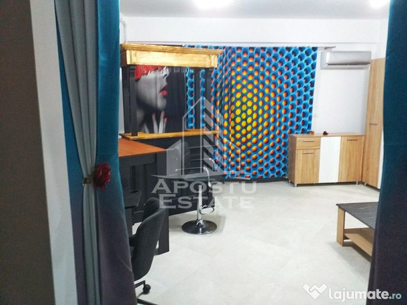 Garsoniera tip studio, centrala proprie, zona Braytim 