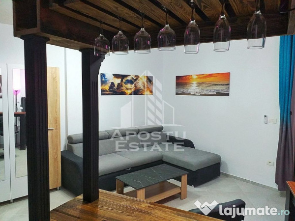 Garsoniera tip studio, centrala proprie, zona Braytim 