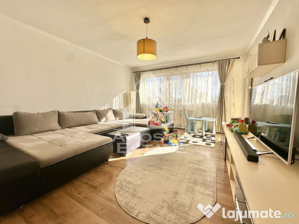 Apartament cu 3 camere și 2 băi în Giroc la asfalt. 