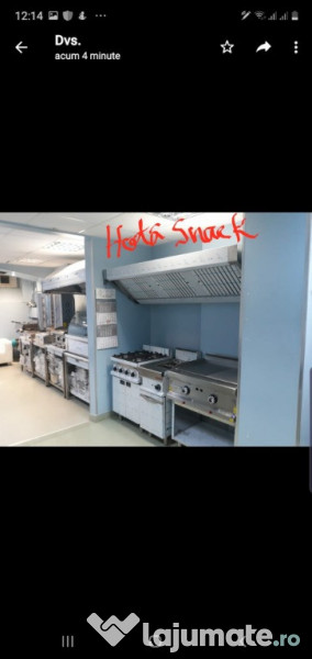 Vitrina calda/rece / linie vitrine bain marie horeca bucuresti 