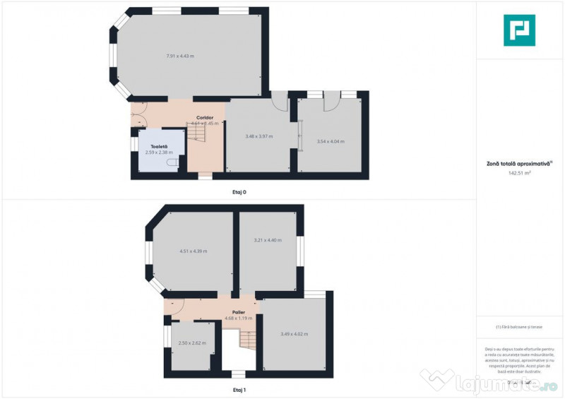 Casă la gri în Livada 