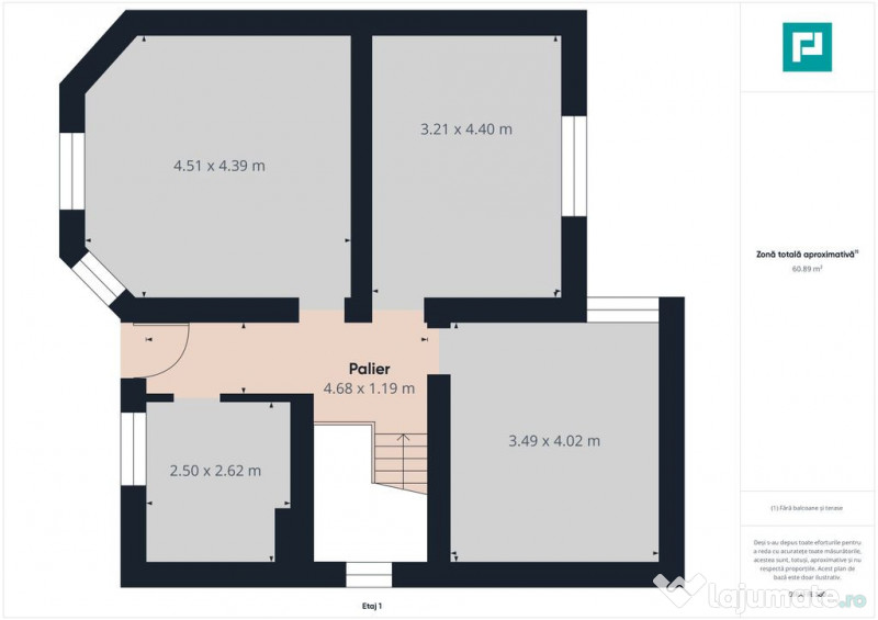 Casă la gri în Livada 