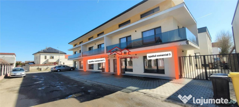 Trei spatii comerciale cu vitrina,Selimbar, str. Triajului