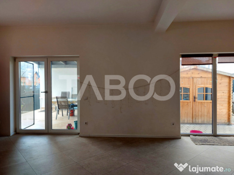 Casa individuala 4 camere P+1E 118 mp cu teren Cisnadie 