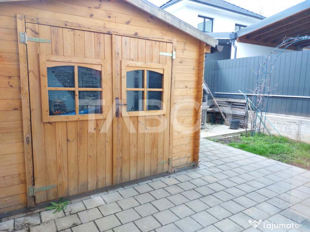 Casa individuala 4 camere P+1E 118 mp cu teren Cisnadie 