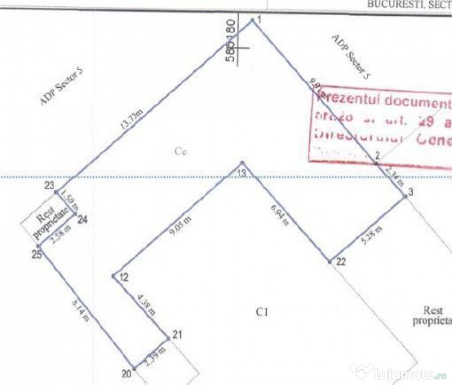 Apartament 2 camere de Iancu Jianu 