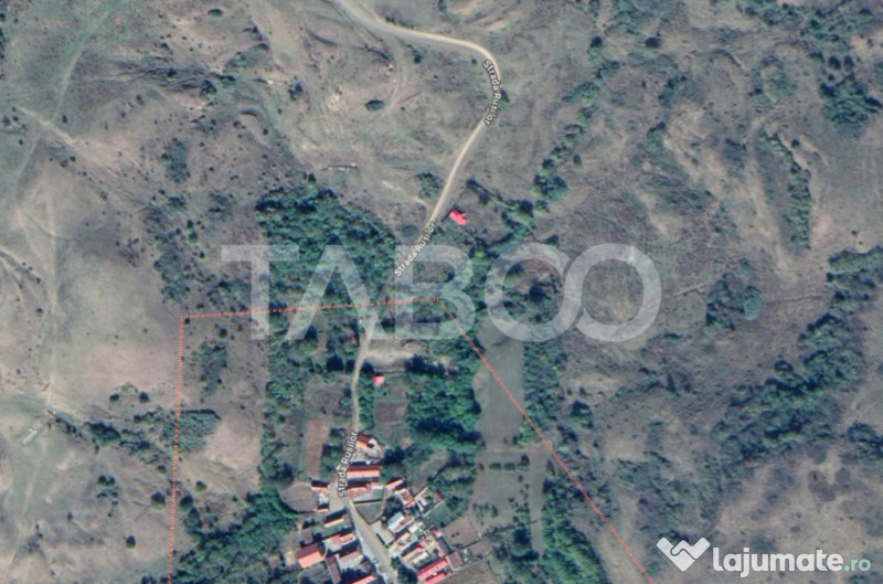 Teren intravilan de vanzare 1450 mp Slimnic Sibiu 