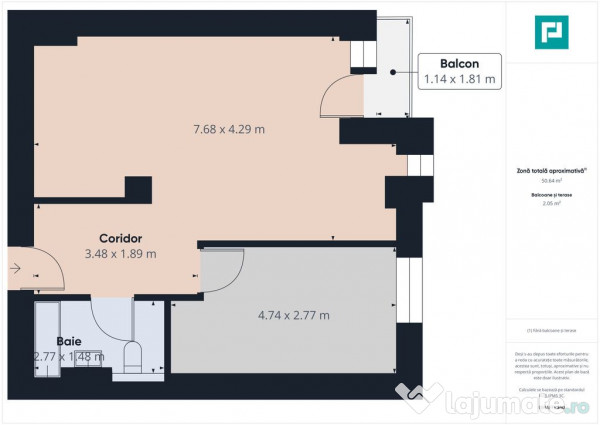 Apartament cu 2 camere, parter zona Torontalului 