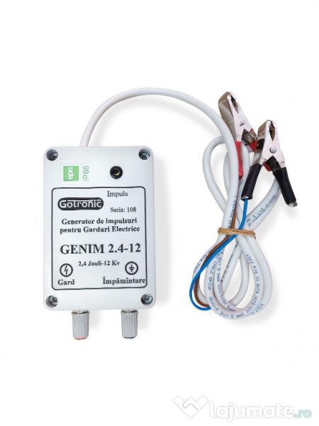 GENIM 2.4J-12Kv - Generator de impulsuri pentru garduri electrice 