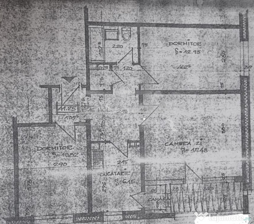 3 camere, Titan, decomandat, metrou, anvelopat 