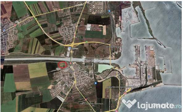 Teren de vanzare Agigea zona pod 