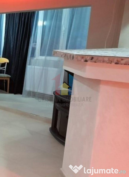 Parter cu balcon 2 cam Garii conf 1 Open Space mobilat 60mp 