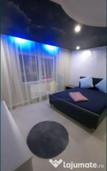 Parter cu balcon 2 cam Garii conf 1 Open Space mobilat 60mp 