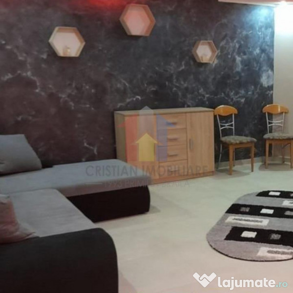 Parter cu balcon 2 cam Garii conf 1 Open Space mobilat 60mp 