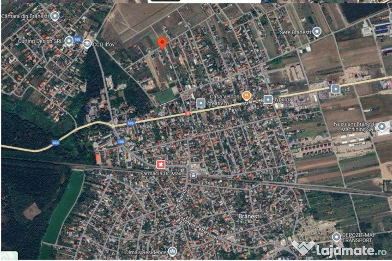Teren intravilan Branesti, cota parte 1/3, ID: R2588284