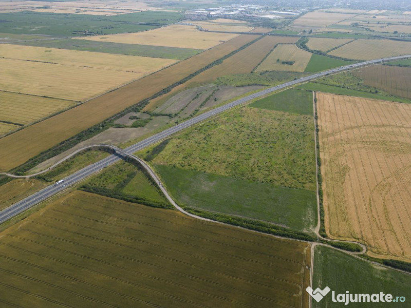 Teren 12 ha la Autostrada A1 cu PUZ aprobat 