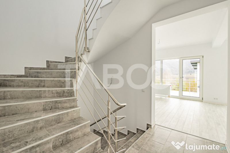 Casa individuala de vanzare 177 mpu 5 camere garaj 3 terase 