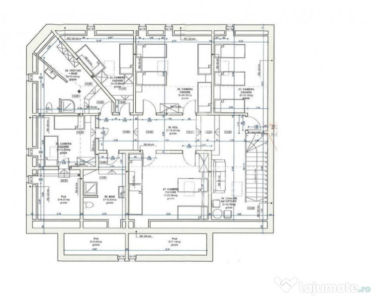 Spatiu SAD pentru birouri sau alte activitati, 175mp, Tip...