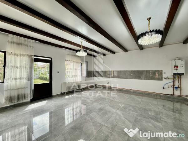 Casa individuala pe 2 fronturi stradale, renovata complet...