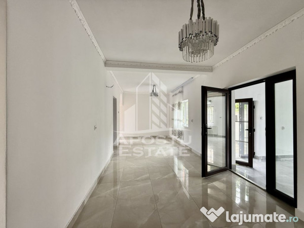 Casa individuala pe 2 fronturi stradale, renovata complet...