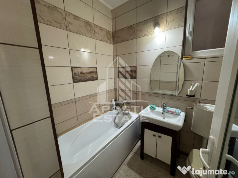 Apartament cu 2 camere, centrala proprie, boxa, Piata Maria