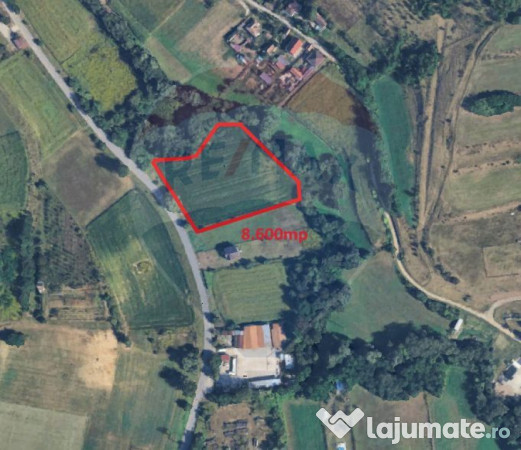 Teren intravilan 8,600mp Medias / Strada Stadionului