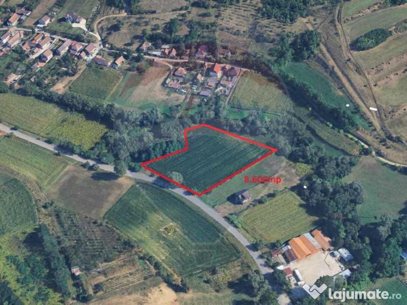 Teren intravilan 8,600mp Medias / Strada Stadionului