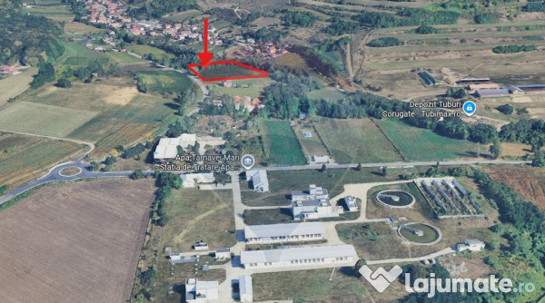 Teren intravilan 8,600mp Medias / Strada Stadionului